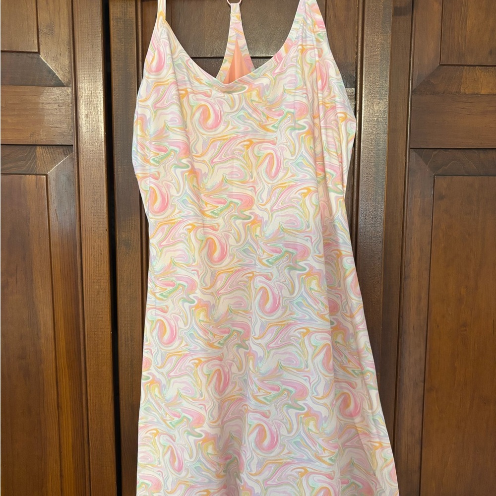 Outdoor Voices Pastel Swirl Tank